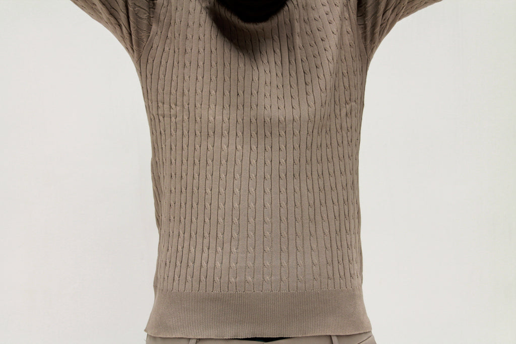 Corde Knit Tee | Cream